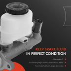 Brake Master Cylinder with Reservoir for Nissan Sentra (1991–1994)