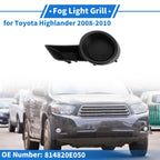 Front Bumper Fog Light Cover No. 814820E050 for Toyota Highlander (2014–2019)