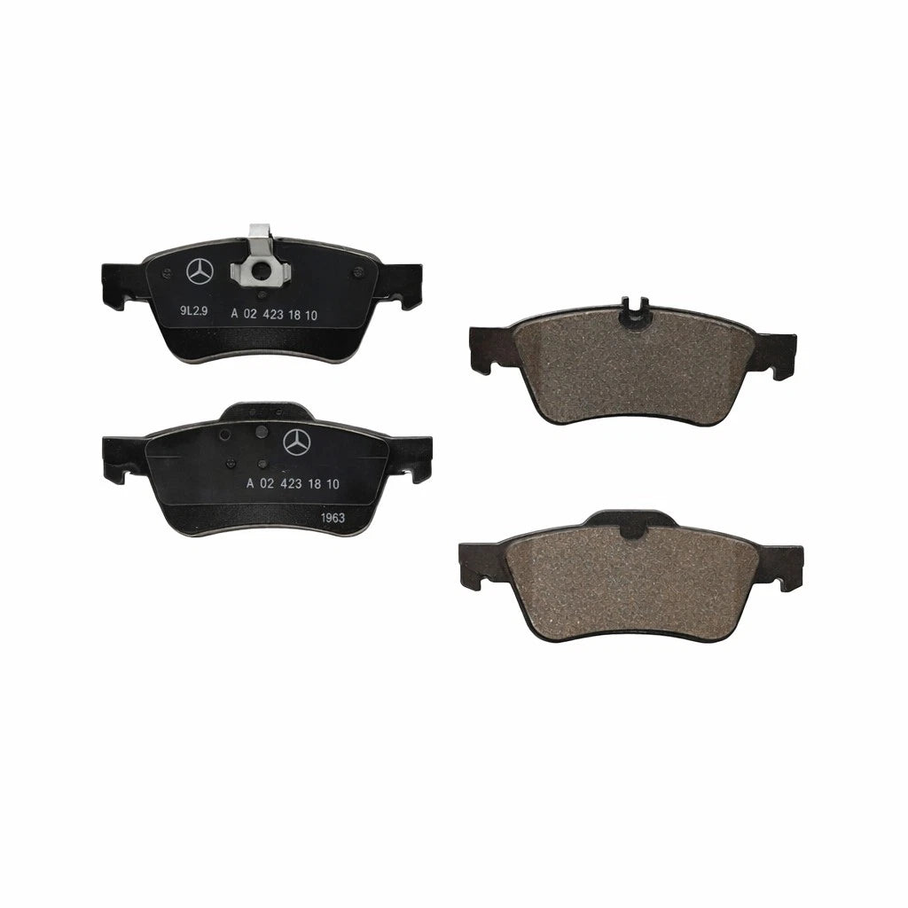Set of 4 Genuine OEM Rear Disc Brake Pads for Mercedes-Benz E350, CLS550 (2006–2017)