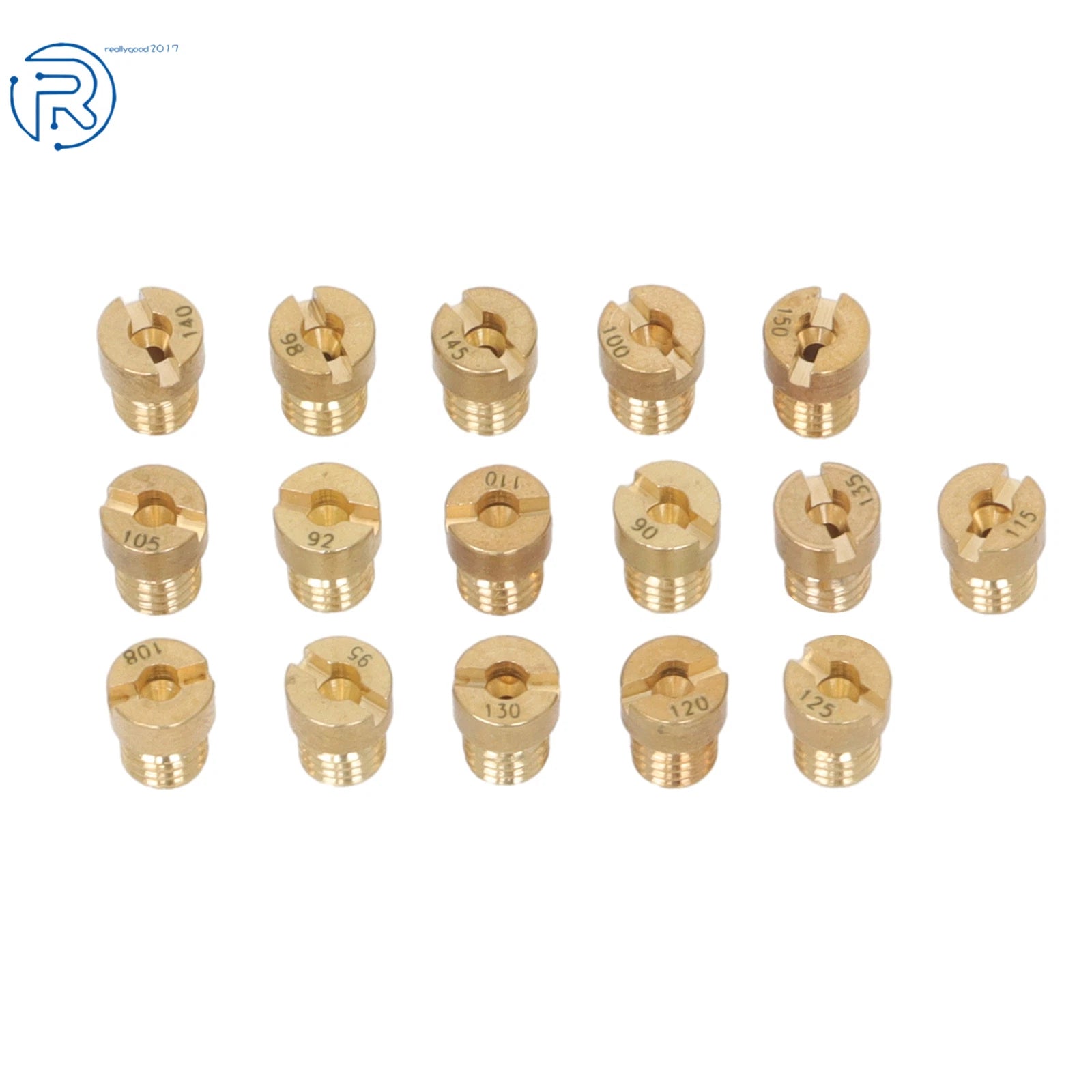 16 PCS Carburetor Main Jet Kit for PWK OKO CVK (90-150)