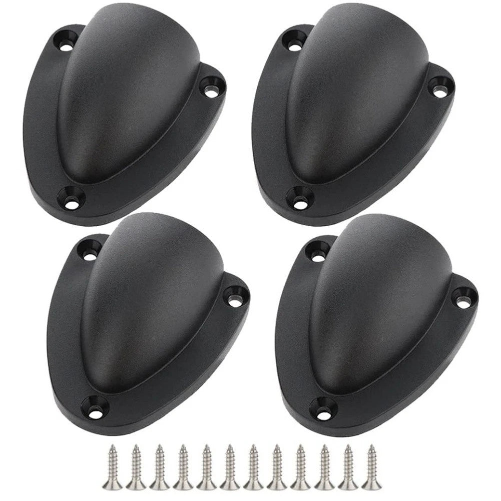Set of 4 Kayak Vent Cover Kit for Cable Hose Wire Sealing