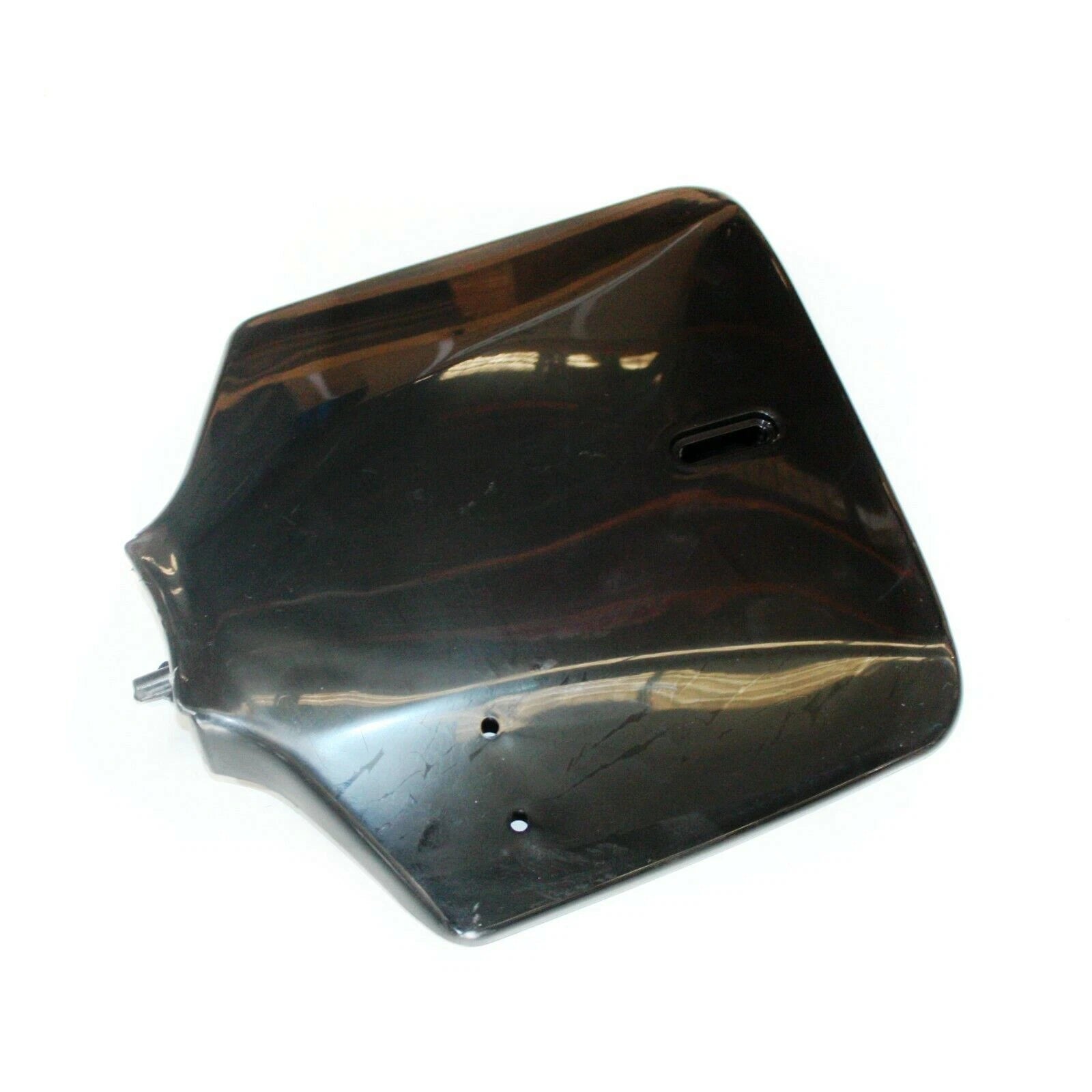 Front Number Plate for KLX110 (2010–2023) - Black Bigfoot Style