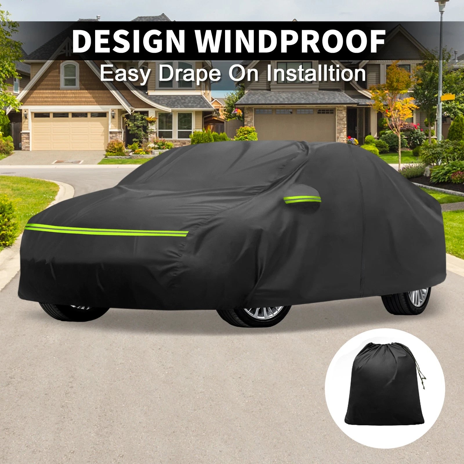 Waterproof 210D-PU Car Cover for BMW 5 Series G30/G31 (2017–2023)