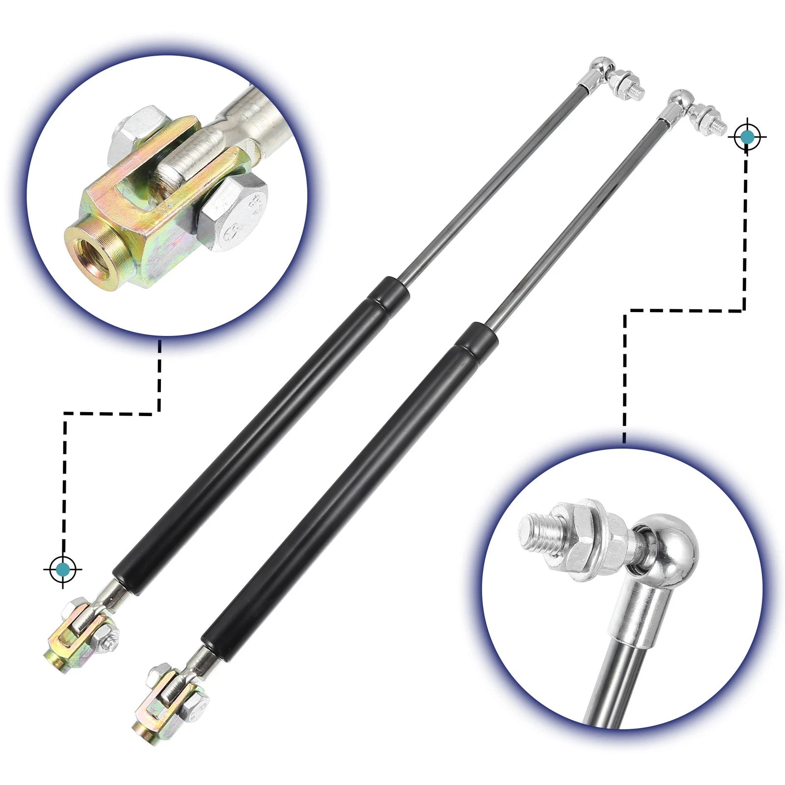 2X Front Hood Gas Lift Support Struts for Toyota GT86 (2012–2018)