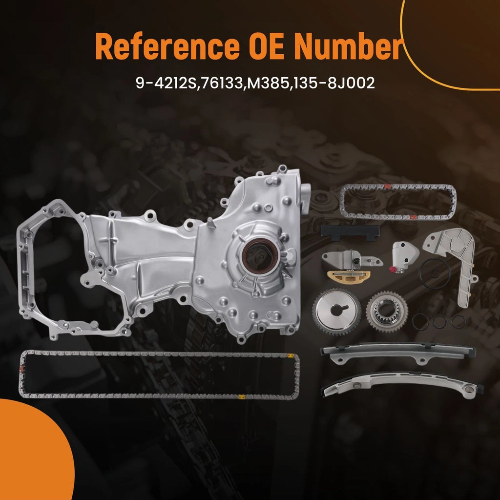 Engine Timing Chain Kit for Nissan Sentra 2.5L (2002–2006) QR25DE 9-4212S