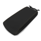 Leather Console Lid Armrest Cover for Nissan Altima (2019–2020) Beige Stitch