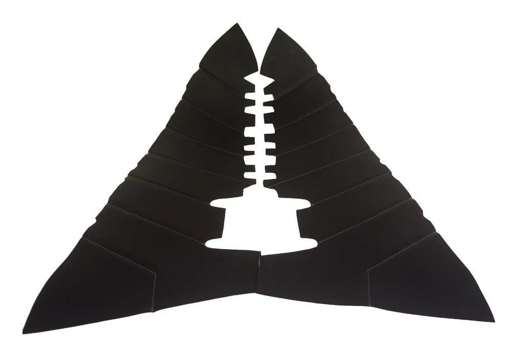 Synthetic Leather Door Panel Insert for Dodge Charger (2011–2019) Black