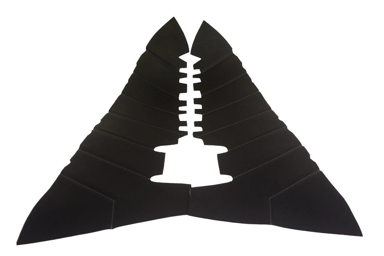 Synthetic Leather Door Panel Insert for Dodge Charger (2011–2019) Black