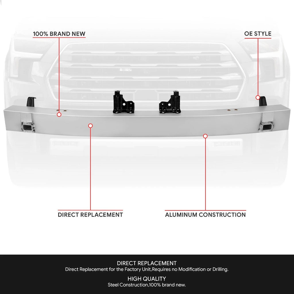 Front Bumper Reinforcement Impact Bar for Toyota Sequoia Tundra (2023–2025) TO1006270