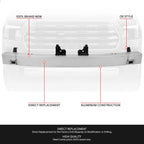 Front Bumper Reinforcement Impact Bar for Toyota Sequoia Tundra (2023–2025) TO1006270
