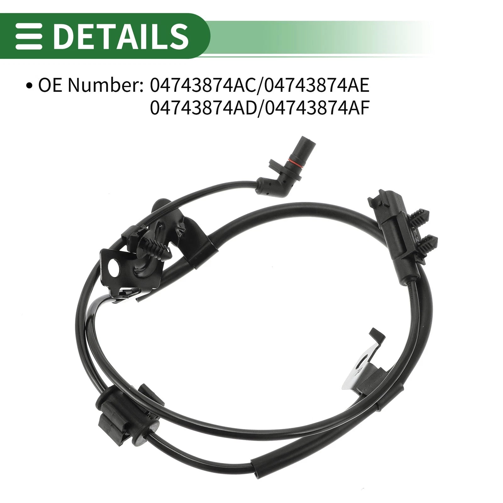 ABS Wheel Speed Sensor No. 04743874AC for Dodge Journey (2009–2020)