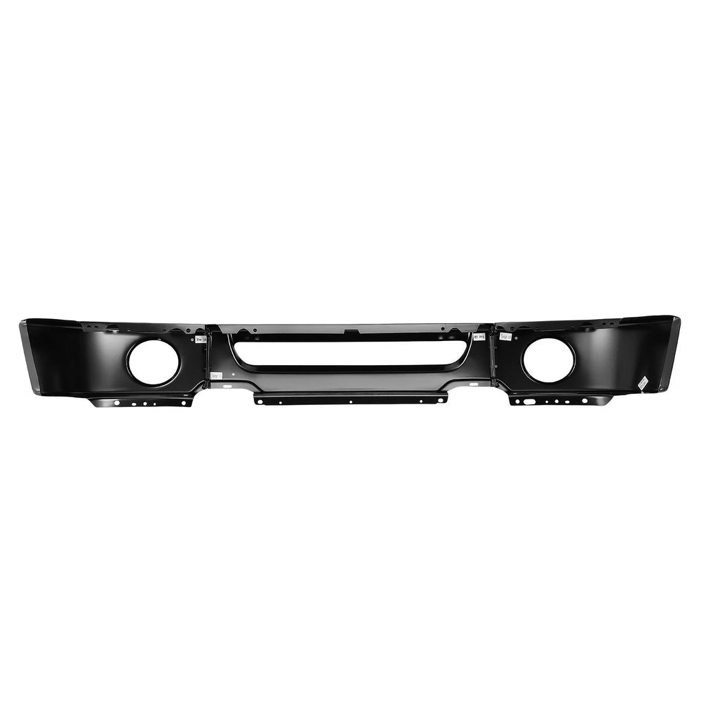 Steel Front Bumper Face Bar for Ford F-150 (2006–2008) Black w/Fog Light Hole
