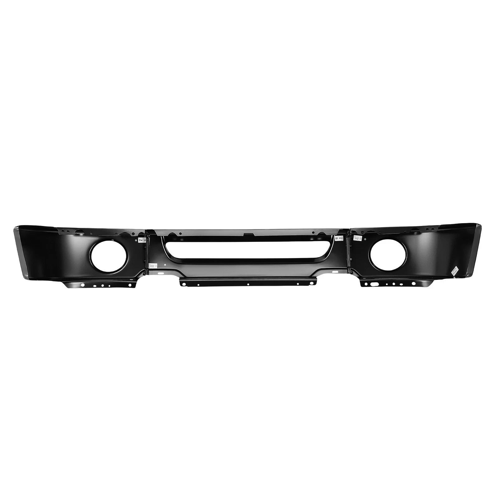 Steel Front Bumper Face Bar for Ford F-150 (2006–2008) Black w/Fog Light Hole