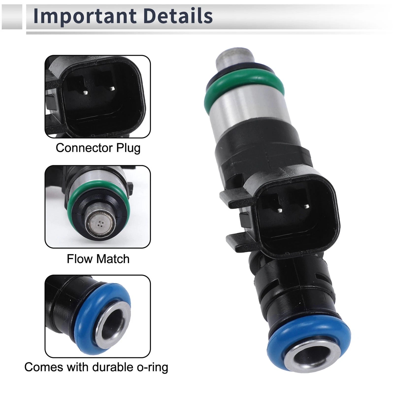 Fuel Injector No.0280158284 for Ford Fiesta 1.6L I4 (2010–2013)