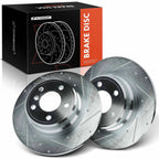 Rear Drilled Brake Rotors for BMW X5 (2000–2006)