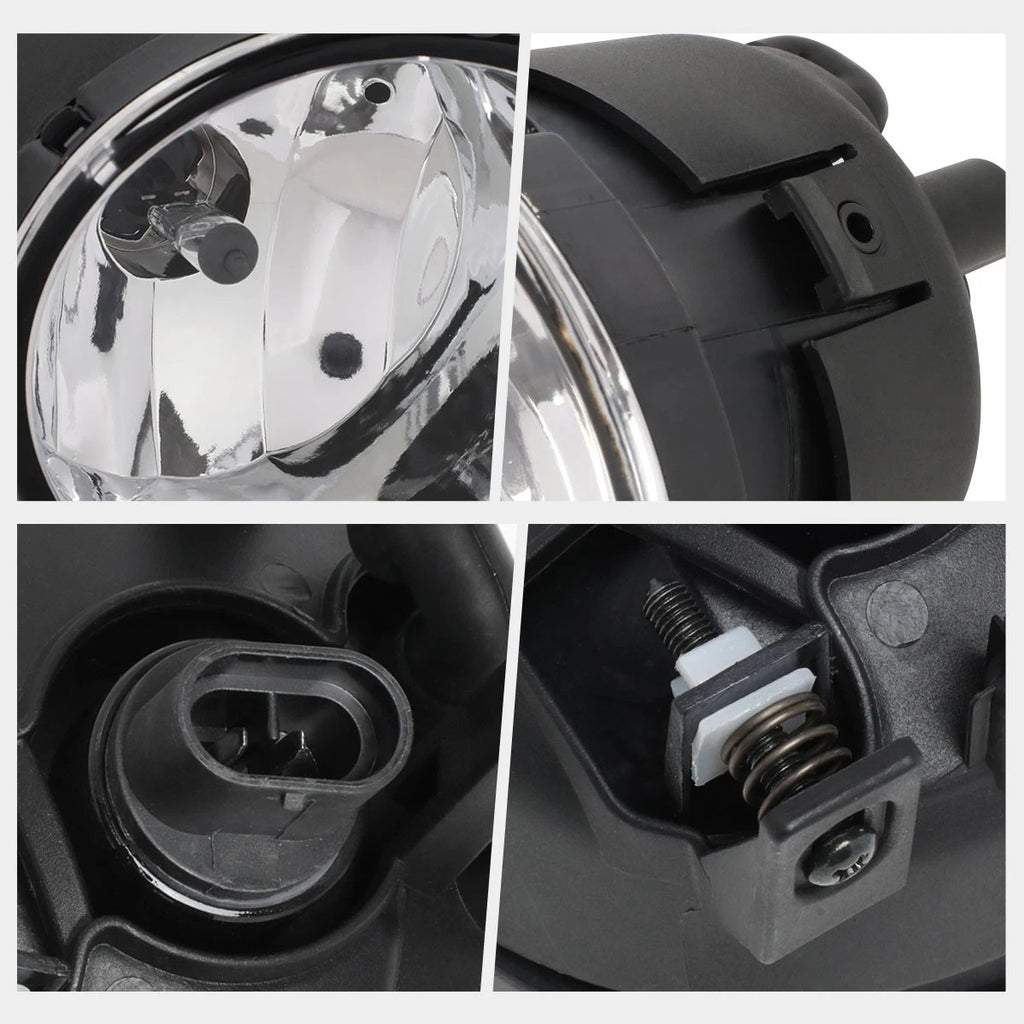 Clear Lens Front Bumper Fog Lights for Nissan Armada Titan (2005–2015)