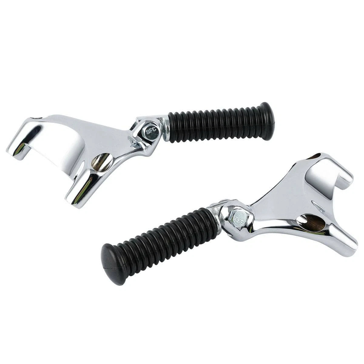 Chrome Rear Footpeg Peg Mount for Harley Sportster 883 1200 (2004–2013)