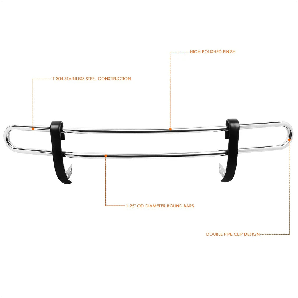 Passenger Side Headlight Lamp for Toyota Tacoma (2005–2011) Chrome/Amber