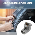 License Plate Lamp Socket for Lexus RX350 (2004–2010) - Plastic Gray