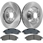 Brake Disc Rotors and Pads Kit for Cadillac SRX (2004–2009)