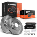 Front Disc Brake Rotors & Ceramic Pads for Honda CR-V (1997–2001)