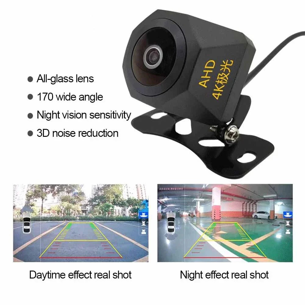 Rear View Camera 180�� 4K AHD Reversing Parking Waterproof for Vehicle