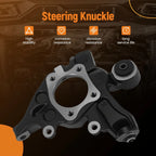 Left Right Hub Kit for Toyota Venza (2009–2015) Steel Pair (2.7L/3.5L)
