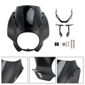 Headlight Fairing Windshield for XSR900 (2022–2025) Carbon Color + Black