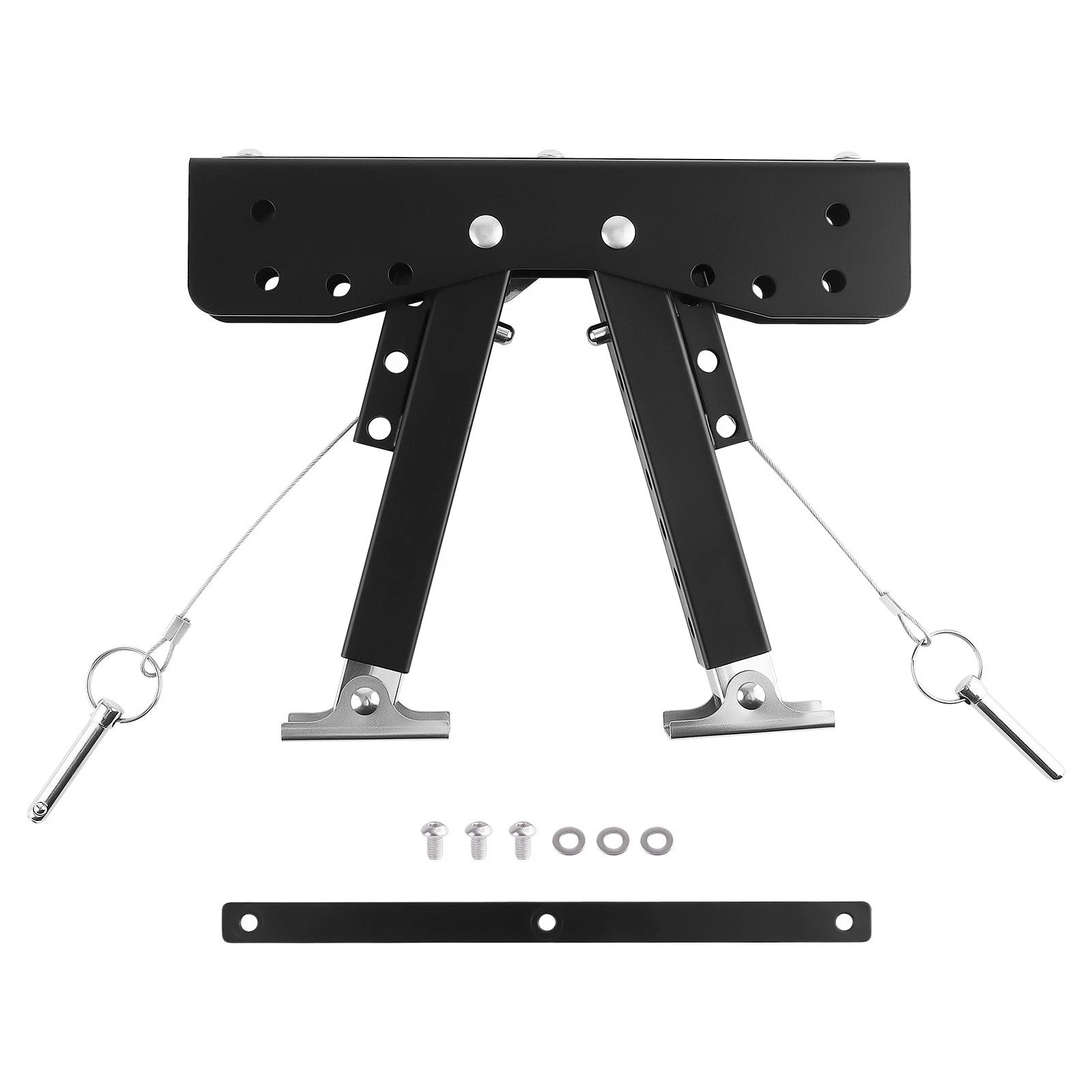 RV Step Stabilizer Kit for 5th Wheels Travel Trailers Motorhomes (2.8"-11.4")