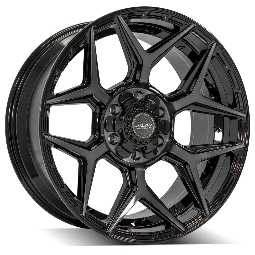 20" Black Wheel w/Brushed Face for 1999-2024 Cadillac Escalade - RVO4901