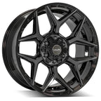 20" Black Wheel w/Brushed Face for 1999-2024 Cadillac Escalade - RVO4901