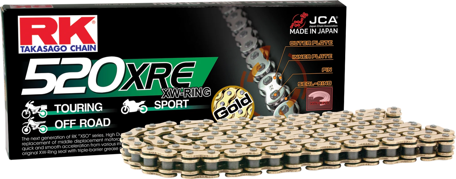 Gb520xre Drive Chain for - Gold 520 X 120