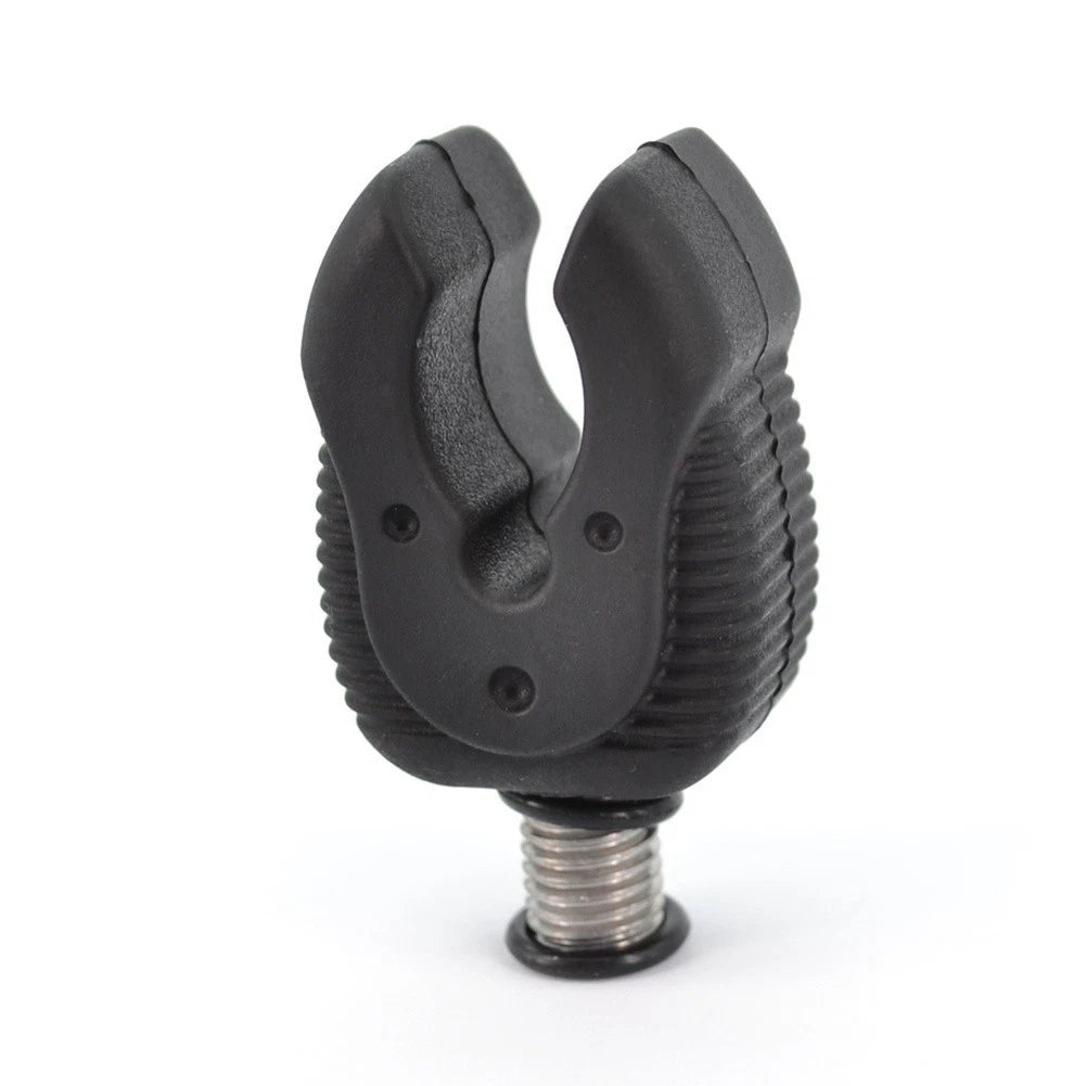 Rod Holder Rest Head with Black Silicone Grip for Universal Use