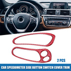 Set of 2 Speedometer Side Button Switch Covers for Chevy Corvette C5 (1997–2004) 718844597951