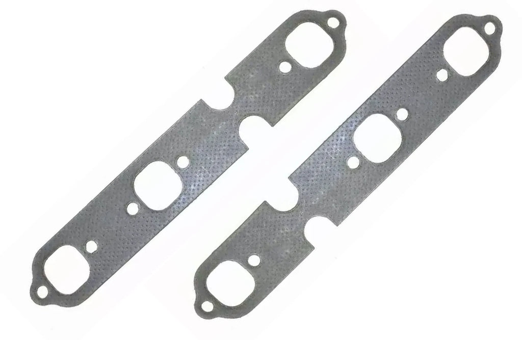2Pcs Exhaust Manifold Gasket for Mercruiser / OMC Volvo V-6 4.3L