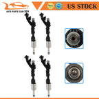 Set of 4 Fuel Injectors for Ford Escape (2013–2016), Fiesta (2014–2017), Fusion (2013–2014)