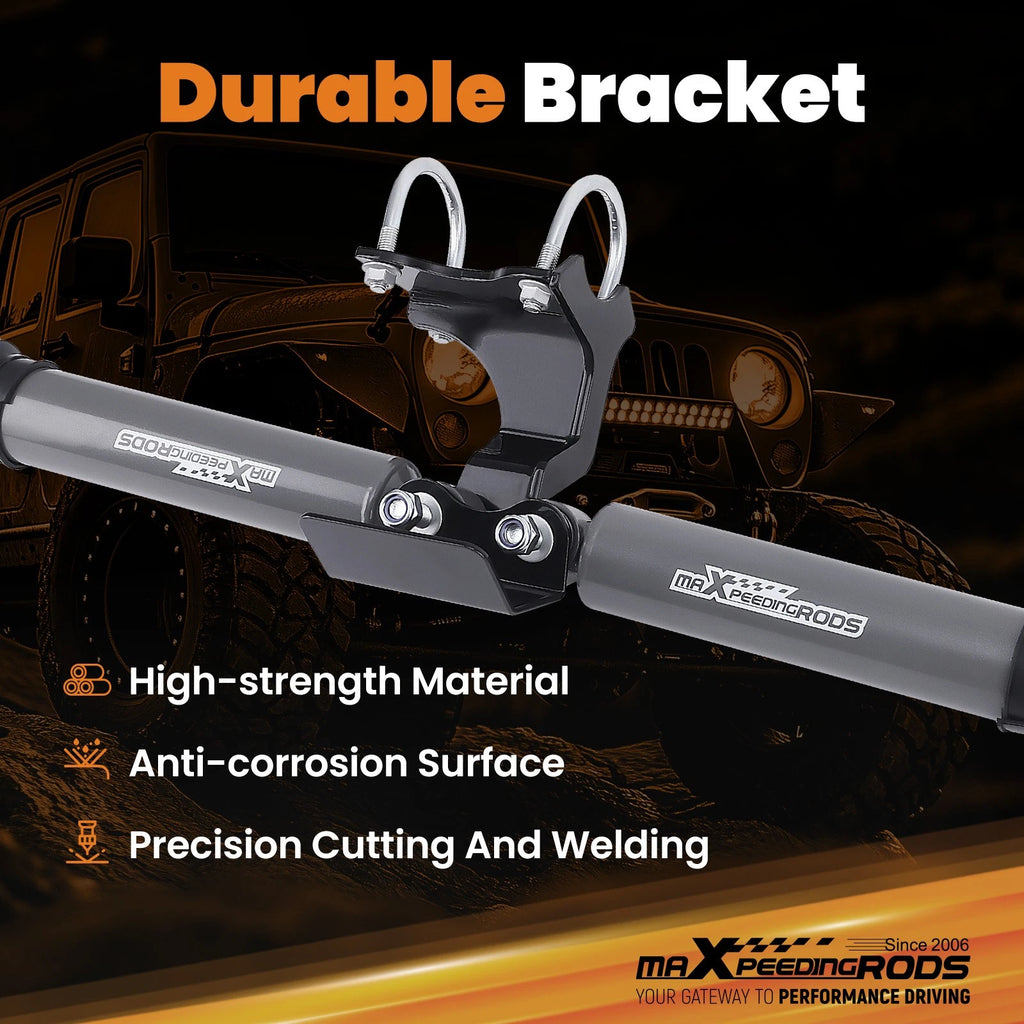 Dual Steering Control Kit for Jeep Wrangler JK (2007–2018) 4WD Lifted