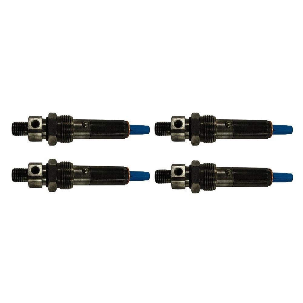 Set of 4 Diesel Fuel Injection Injectors for Case Industrial 1840 1845C 480F 550E 550G