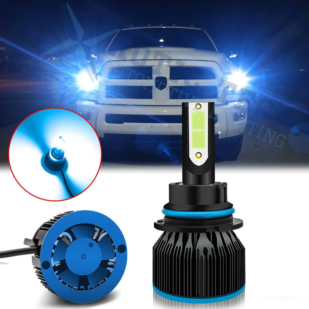 8000K 9007 LED Headlights for Dodge Ram 1500 (2002–2005)