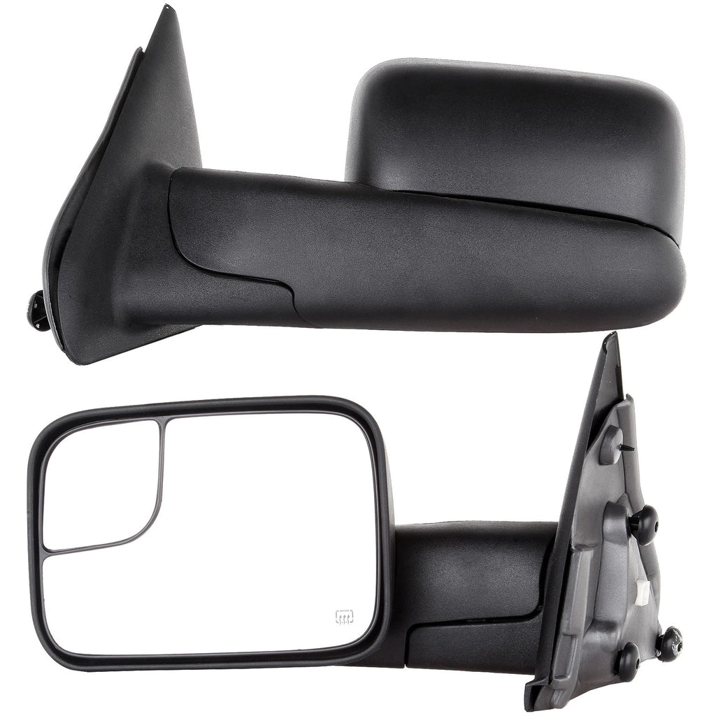 Power Heated Towing Mirrors for Dodge Ram 1500 2002–2008, 2500 3500 2003–2009