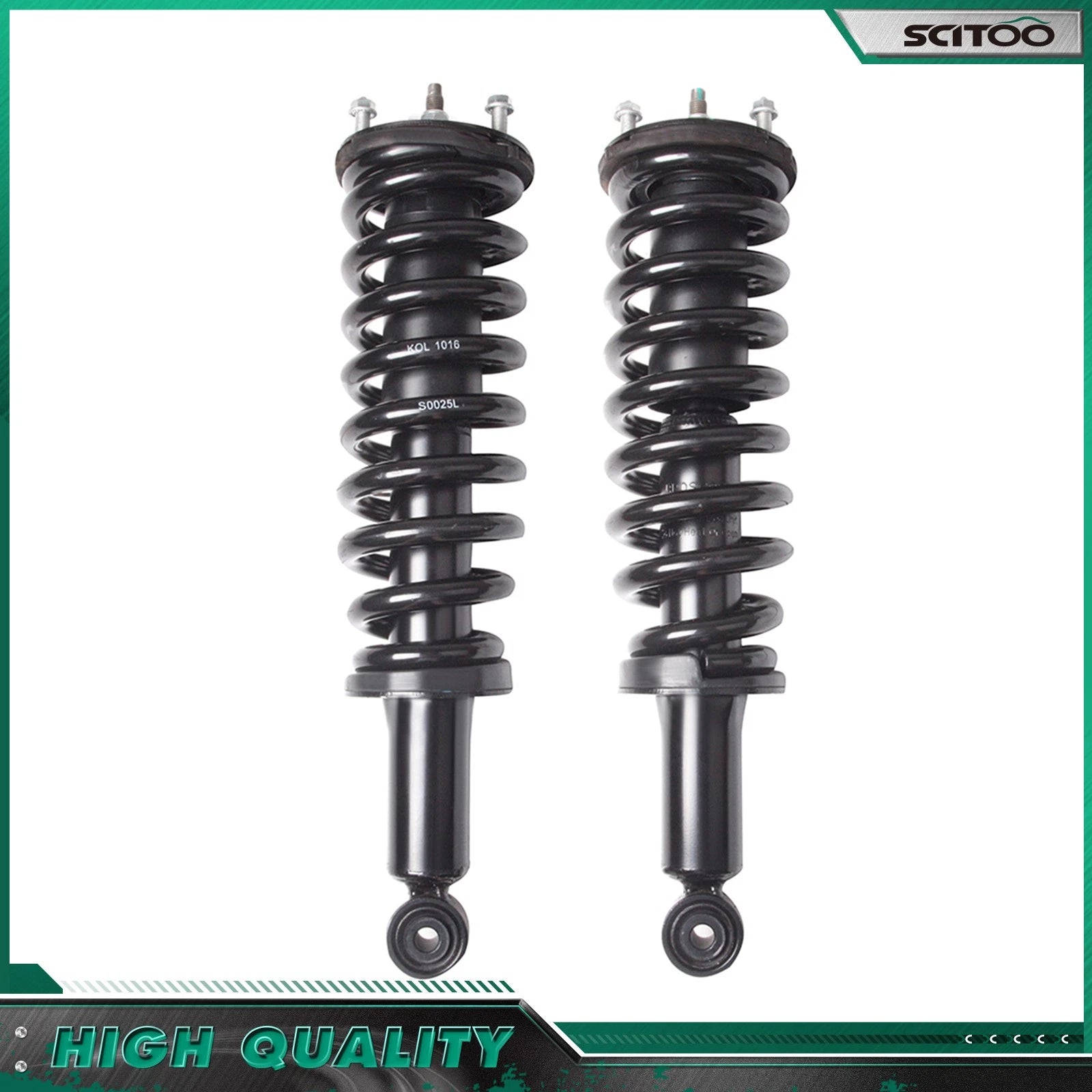 Front Complete Struts Sway Bar Tie Rod End Kit for Toyota Tundra (2003–2006)
