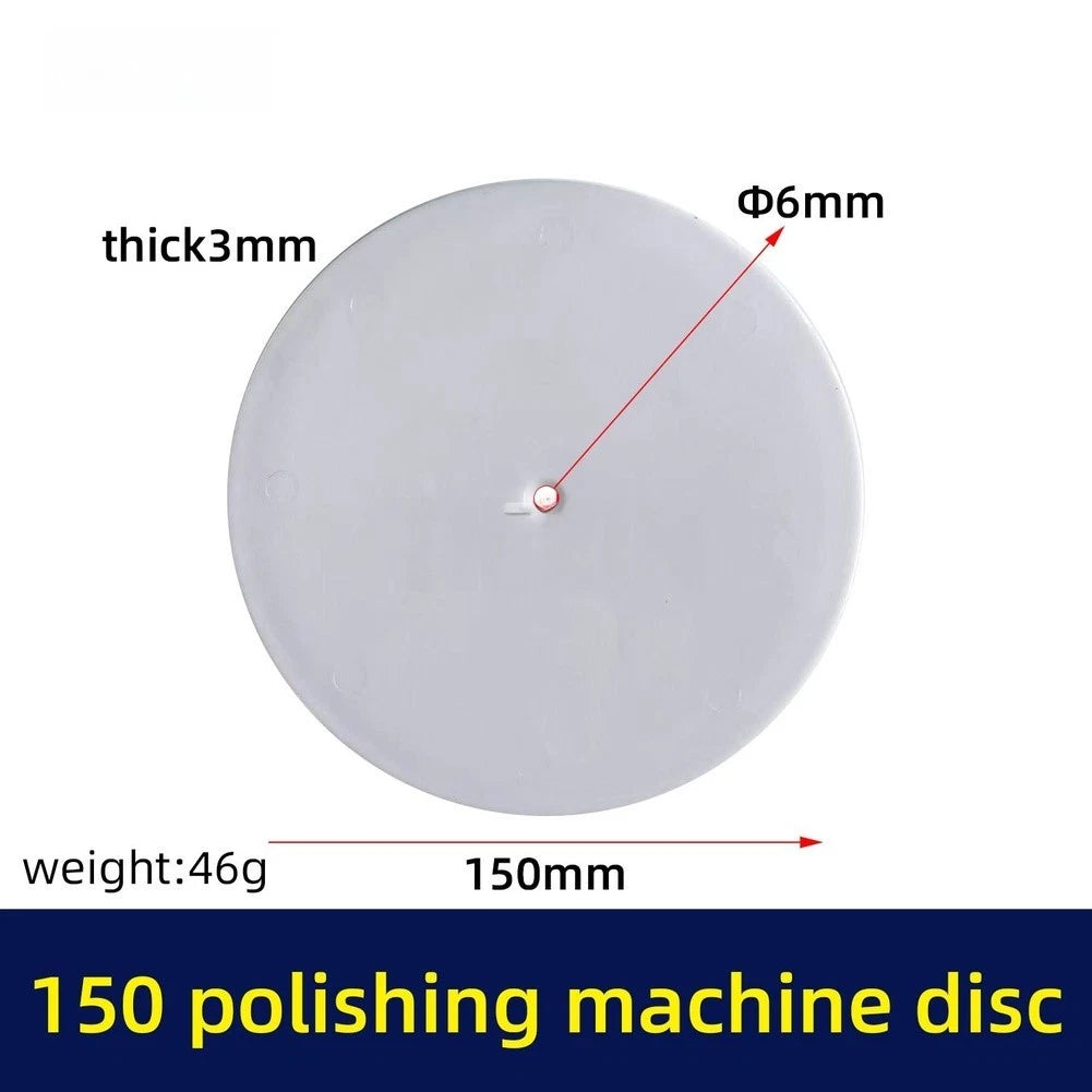 150mm Polishing Wheel for Beads Metals 6mm Shaft (Lightweight)