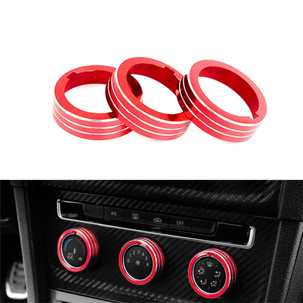 Air Conditioner Control Switch Knob Ring for VW Golf GTI (2015–2024)