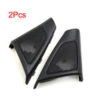 2 Pcs Mesh Black Tweeter Trumpet Dustproof Cover for BMW 5 Series (2010)
