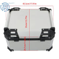 55L Waterproof Tail Box for Motorcycle Scooter (Fits )