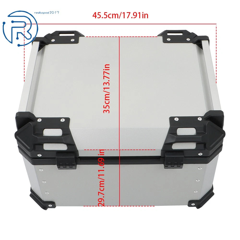 55L Waterproof Tail Box for Motorcycle Scooter (Fits )