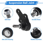2X Front Lower Ball Joints for Ford Focus (2004–2011) No. 3M513K209AA