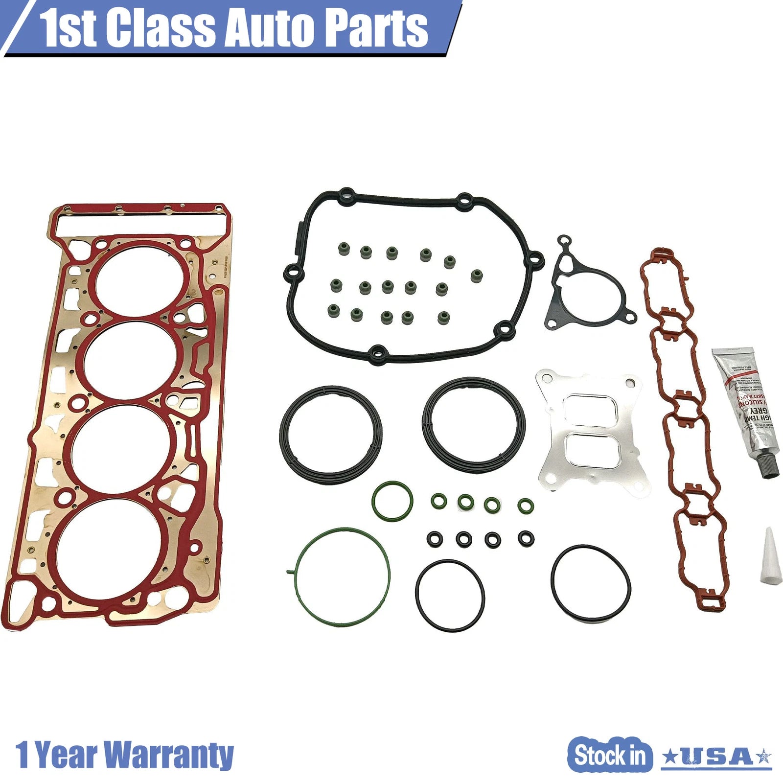 Head Gasket Set for Audi A3 A4 Q5 (2008–2009) VW Passat Jetta 2.0L