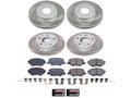 Front and Rear Brake Pad and Rotor Kit for Mazda 3 (2014–2016) FT499NT