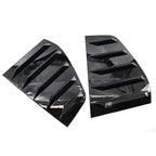 Rear Door Window Triangle Gloss Black Trims for Volkswagen Golf (2009-2013)
